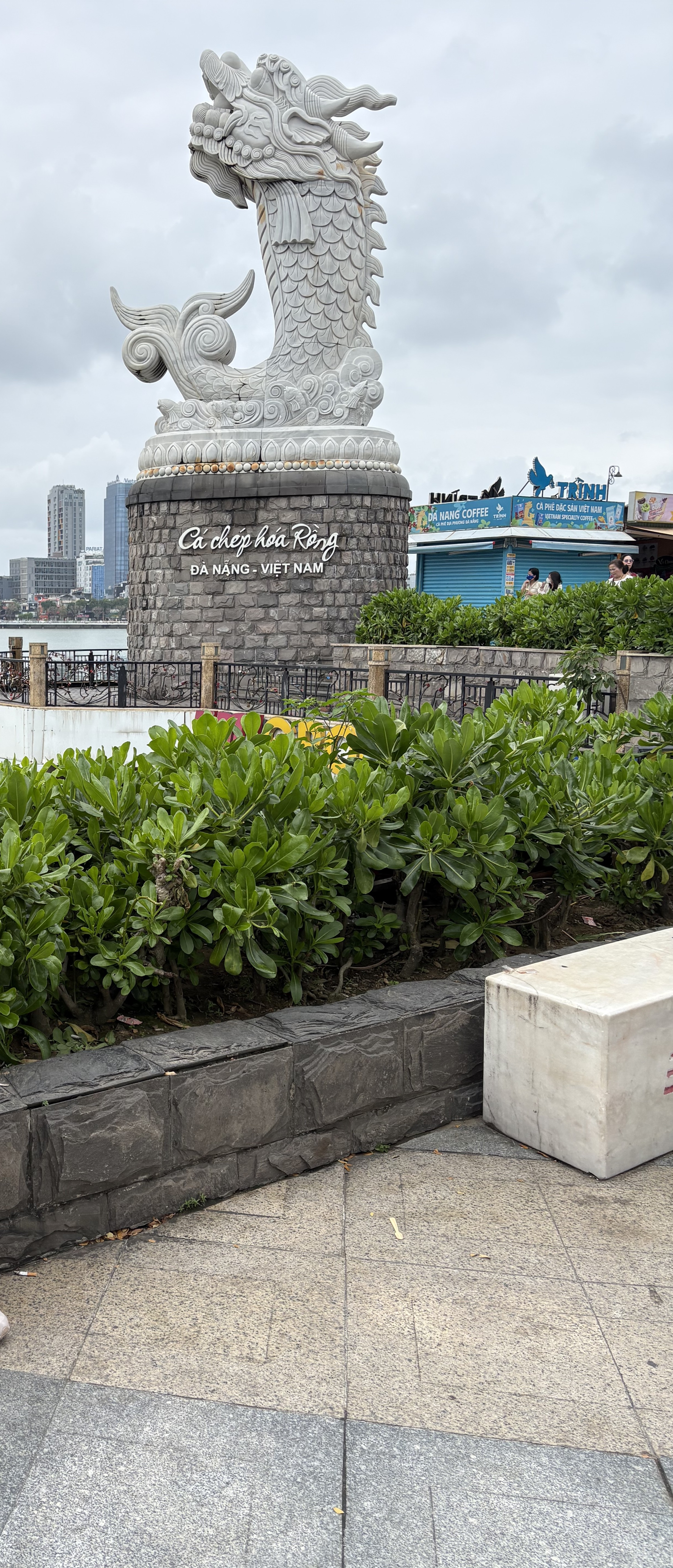 Drachenskulptur in Da Nang